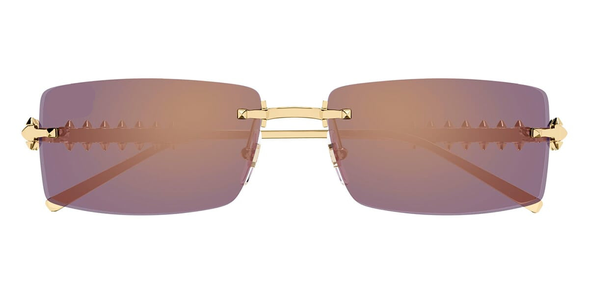 Ct Sunglasses Gold – Violet Bronze Mirror Lenses