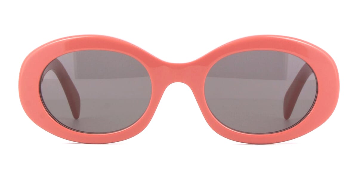 Cl Cat Eye Sunglasses - Milky Raspberry - Grey Lenses