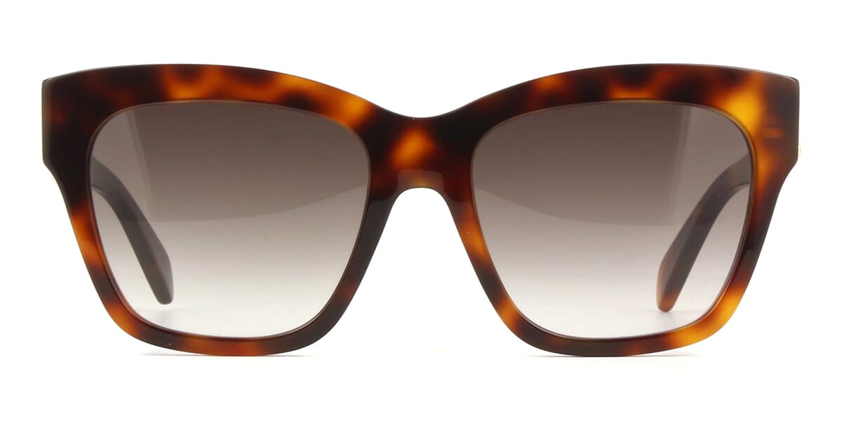 Cl Cat Eye Spotted Havana - Grey Lenses